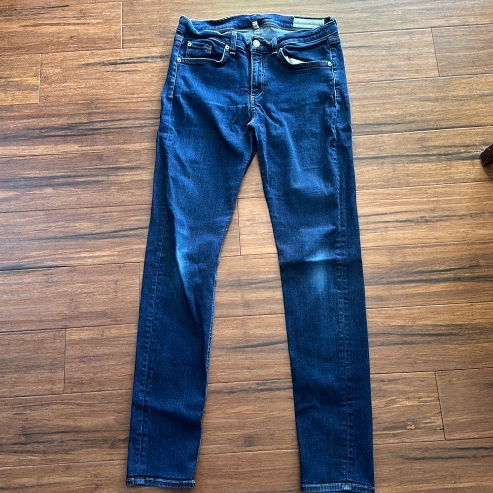 rag & bone high rise skinny jeans